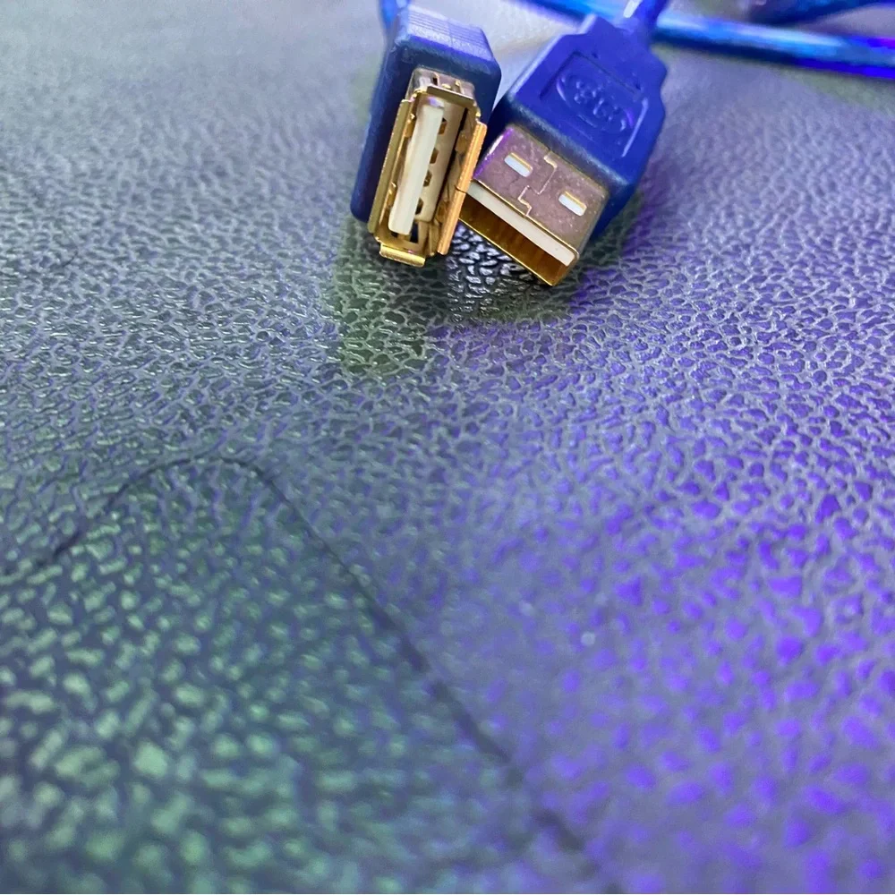 Blue USB Charging Cable